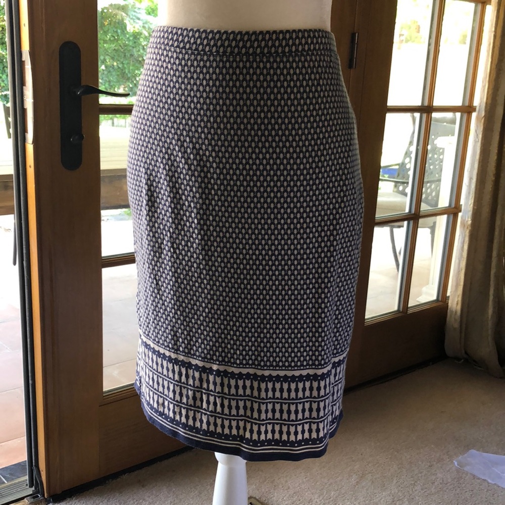 Max Studio Knit Jersey Pencil Skirt